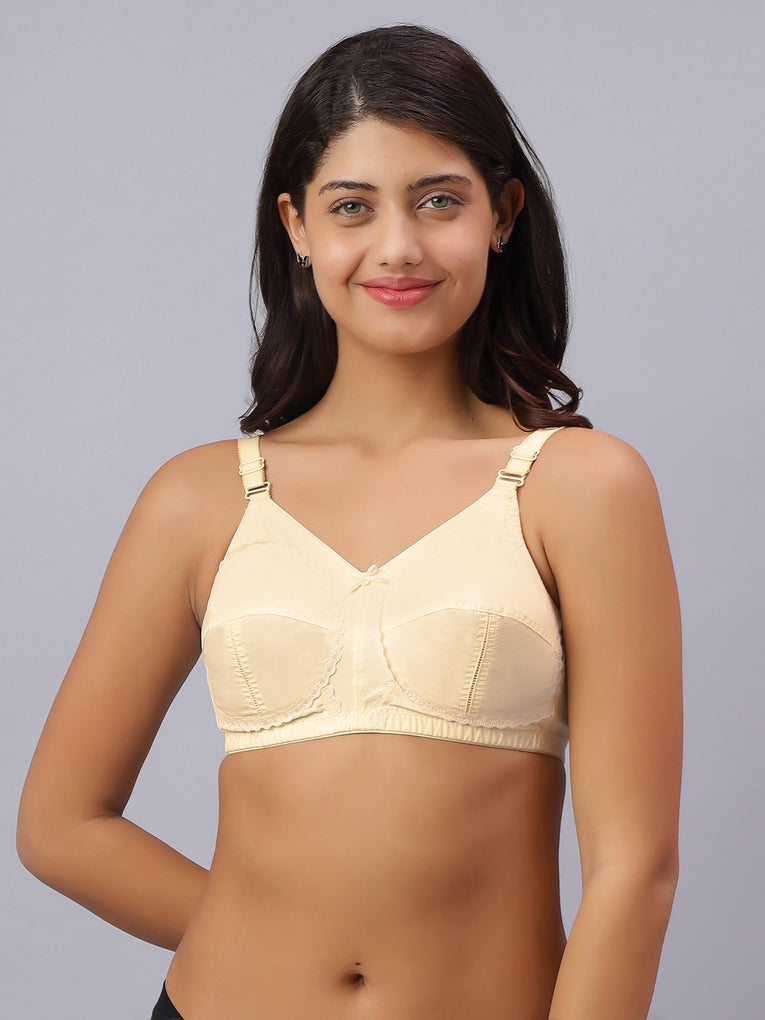 Bluenixie 3-Sections Cups BN2424 Cotton Rich Full Coverage Super Shaper Bra