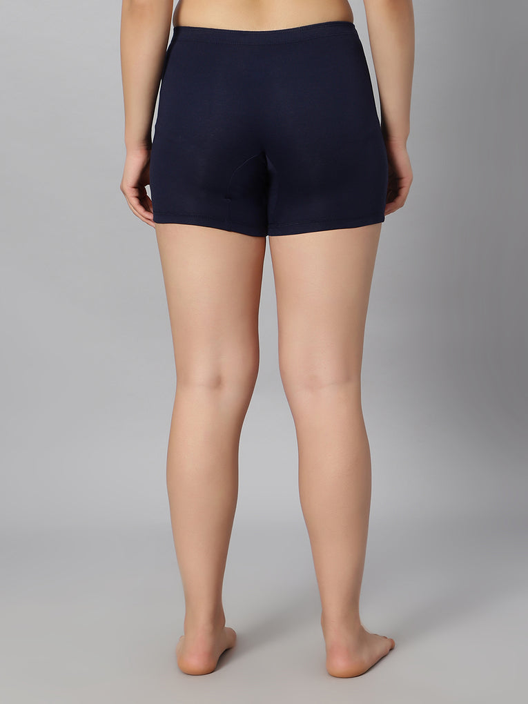 Bluenixie BNSL0020_Semilongs Anti Chaffing Stretch Cotton Boys Shorts