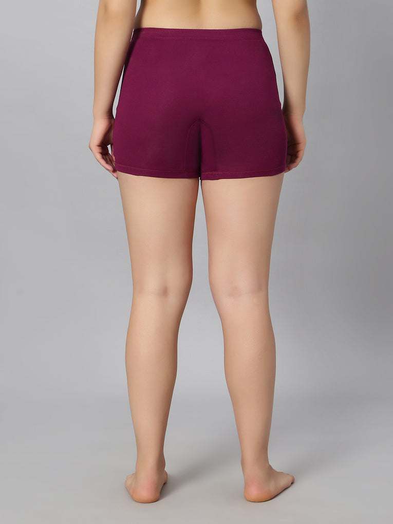Bluenixie BNSL0020_Semilongs Anti Chaffing Stretch Cotton Boys Shorts