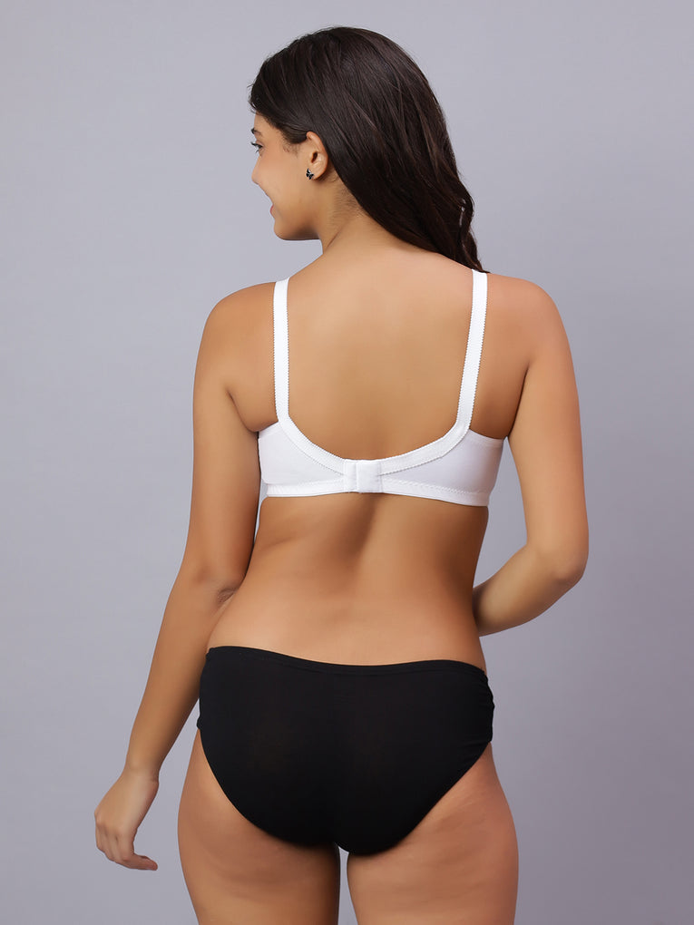 Bluenixie 3-Sections Cups BN2424 Cotton Rich Full Coverage Super Shaper Bra