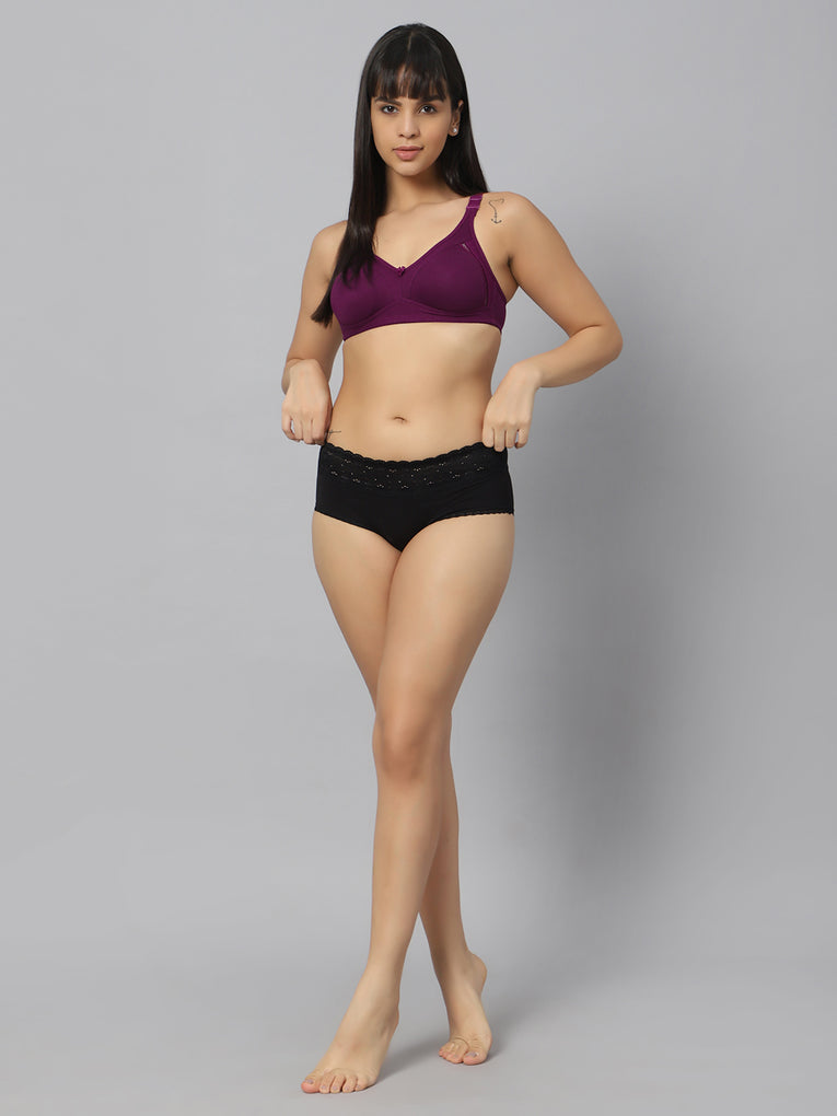 Bluenixie BN1701 Cotton Rich Full Coverage Bra