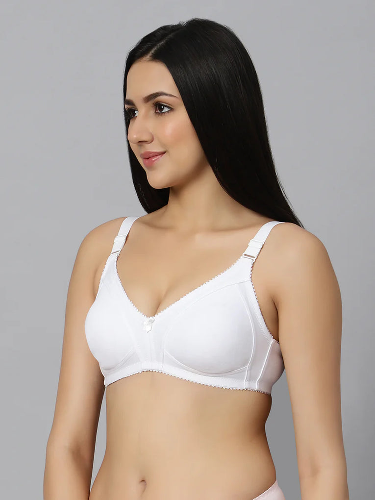 BlueNixie BN0210 T-Shirt Bra Combo set of 2 Black & White Colors