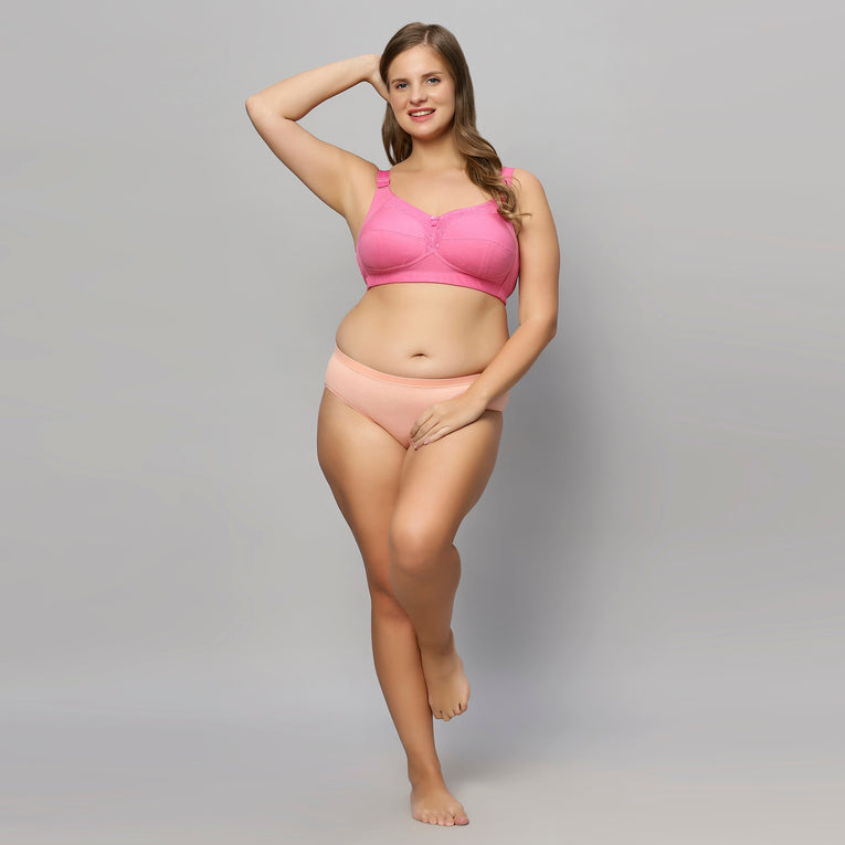 Bluenixie BN2204_Monica Plus Size Cotton Rich Full Coverage Bra