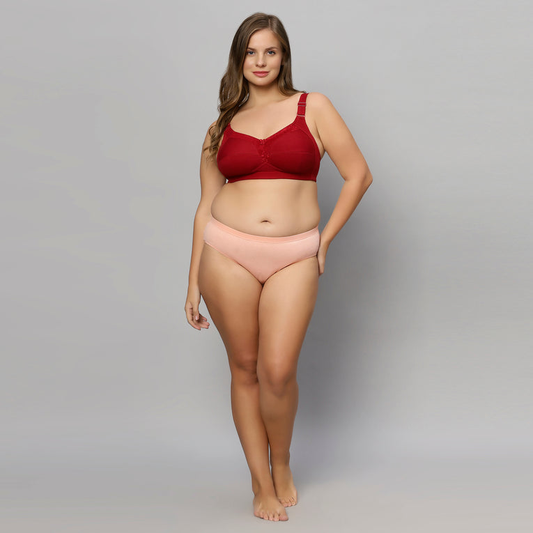 Bluenixie BN2204_Monica Plus Size Cotton Rich Full Coverage Bra
