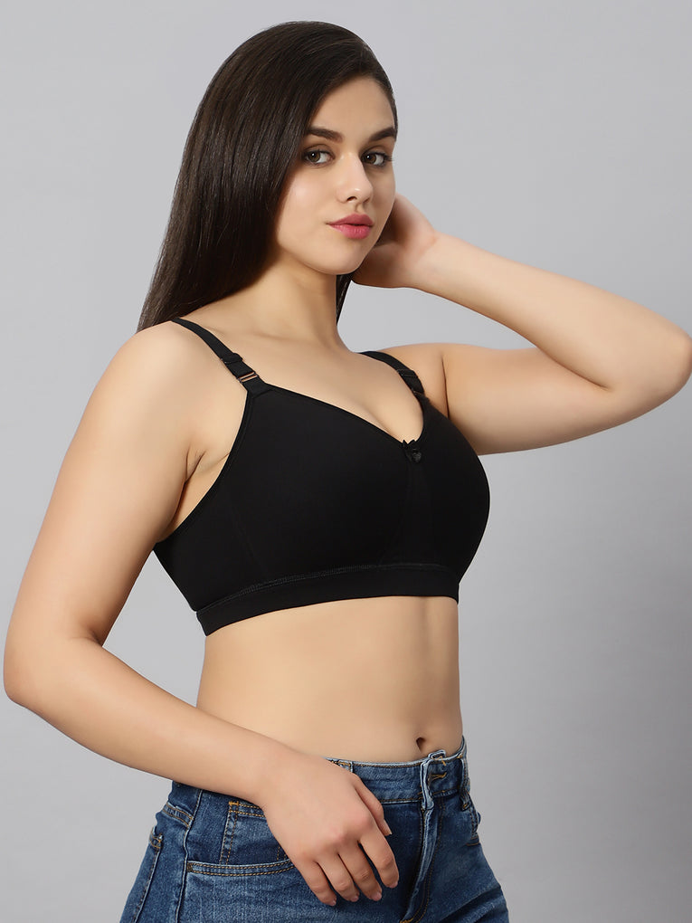Blue Nixie Padded Full Coverage Bra-Style#BN2319