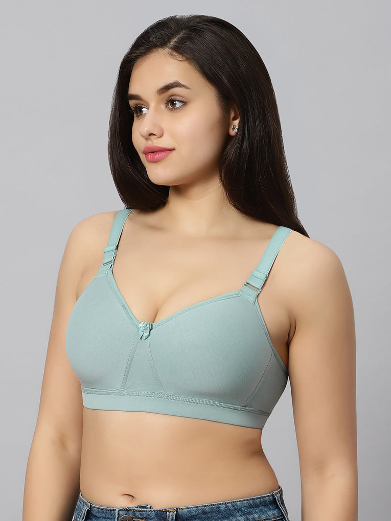 Blue Nixie Padded Full Coverage Bra-Style#BN2319