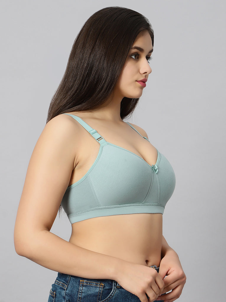 Blue Nixie Padded Full Coverage Bra-Style#BN2319
