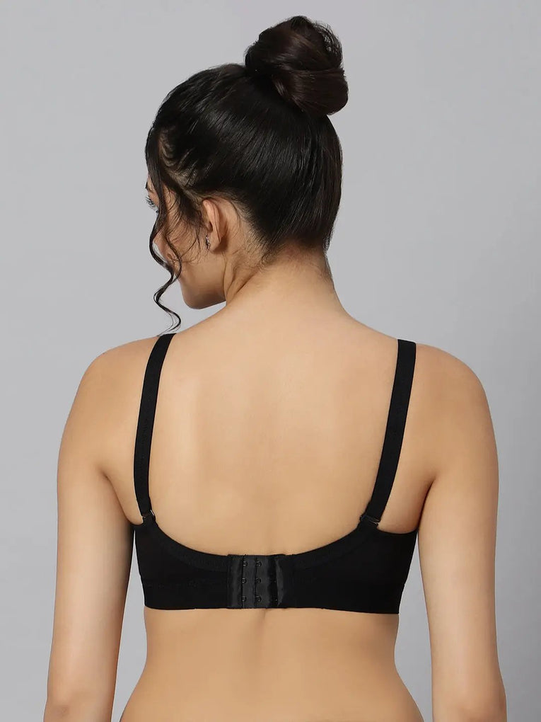 Bluenixie BN2514_Teesta C & D Cups Cotton Rich Full Coverage T-Shirt Bra