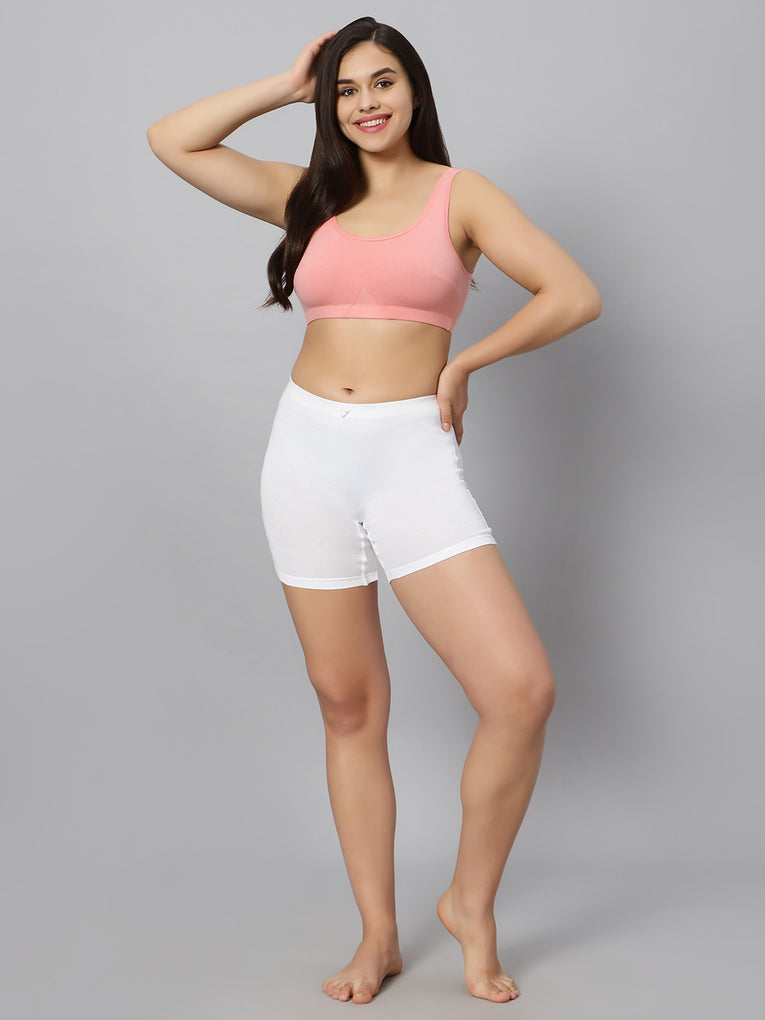 Bluenixie BN3014-Sproty Slip On Medium Impact Sports Bra# Lounge Bra