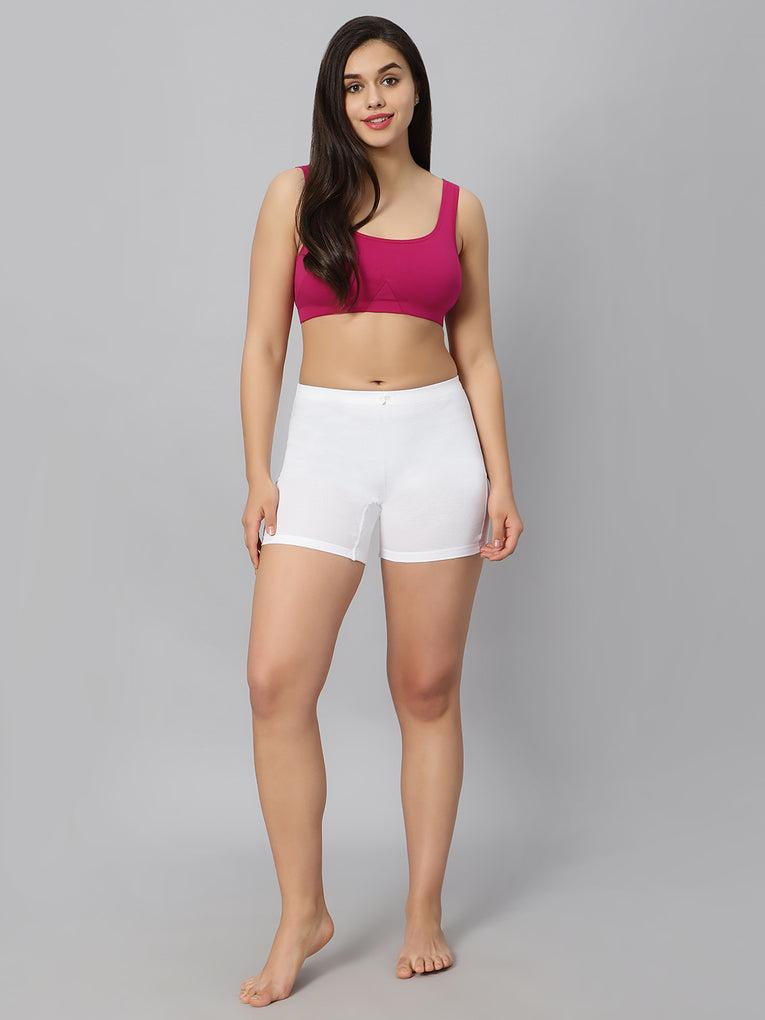 Bluenixie BN3014-Sproty Slip On Medium Impact Sports Bra# Lounge Bra