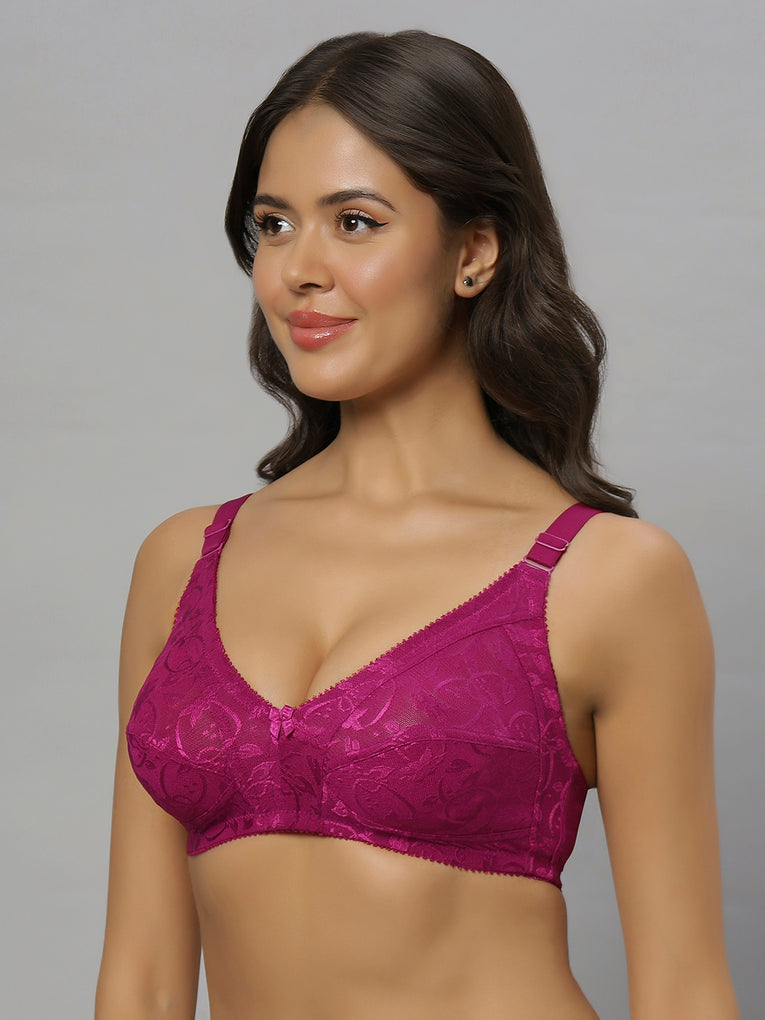 Bluenixie BNF356_Luxuria Full Coverage Bra Jaquard Print