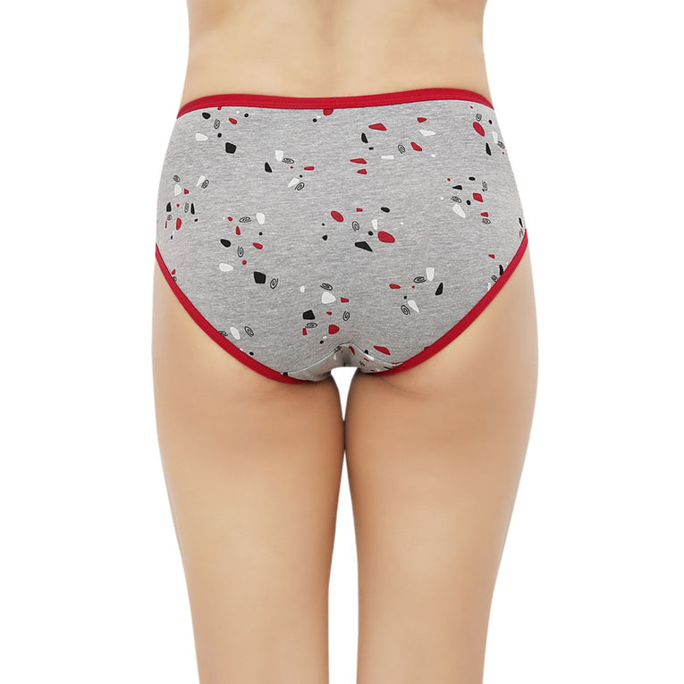 Bluenixie Cotton Printed Hipster Panties Pack of 3