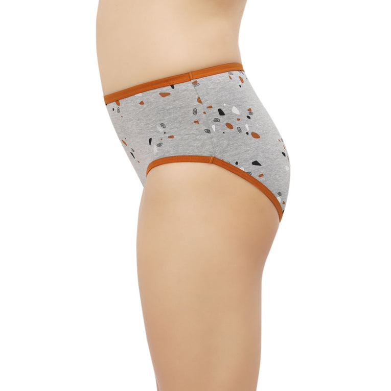 Bluenixie Cotton Printed Hipster Panties Pack of 3