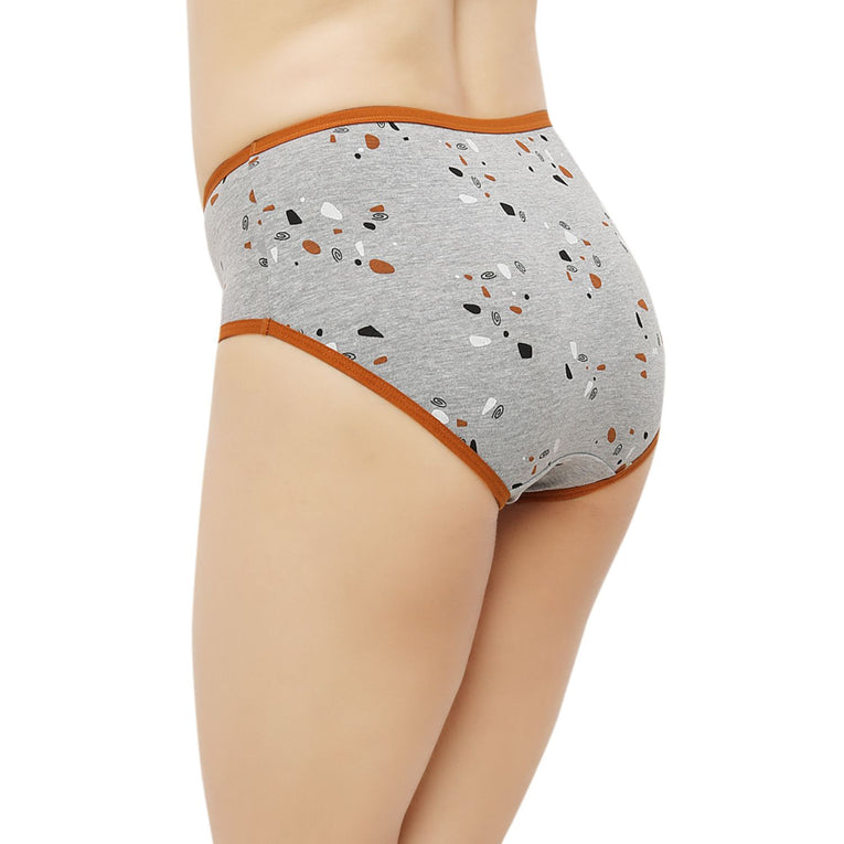 Bluenixie Cotton Printed Hipster Panties Pack of 3