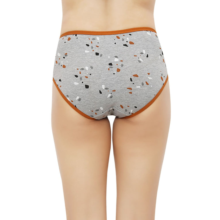 Bluenixie Cotton Printed Hipster Panties Pack of 3