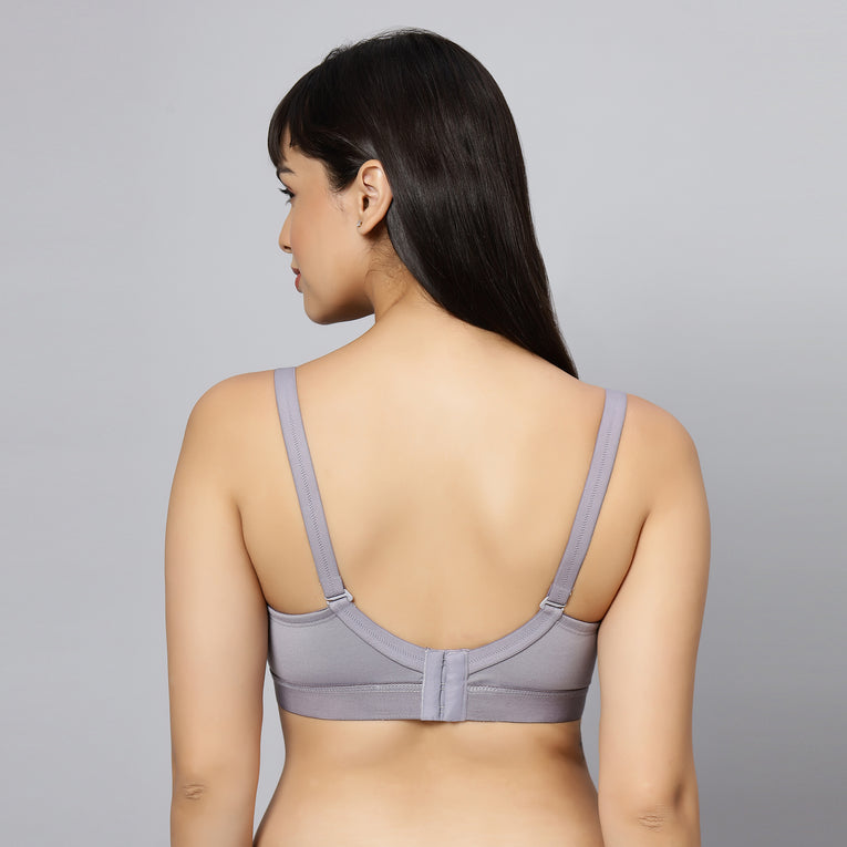 Bluenixie BN2514_Teesta C & D Cups Cotton Rich Full Coverage T-Shirt Bra