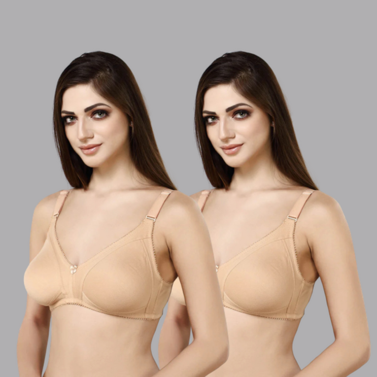 BlueNixie online T-Shirt Bra Combo set of 2 Skin Colors