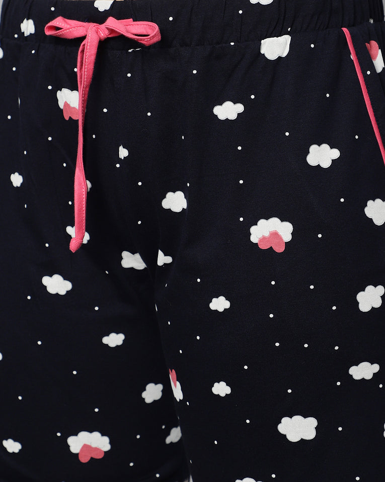 Bluenixie Shorts For Women With Both Side Pocket/Piping & Drawstring Closure at Best Price