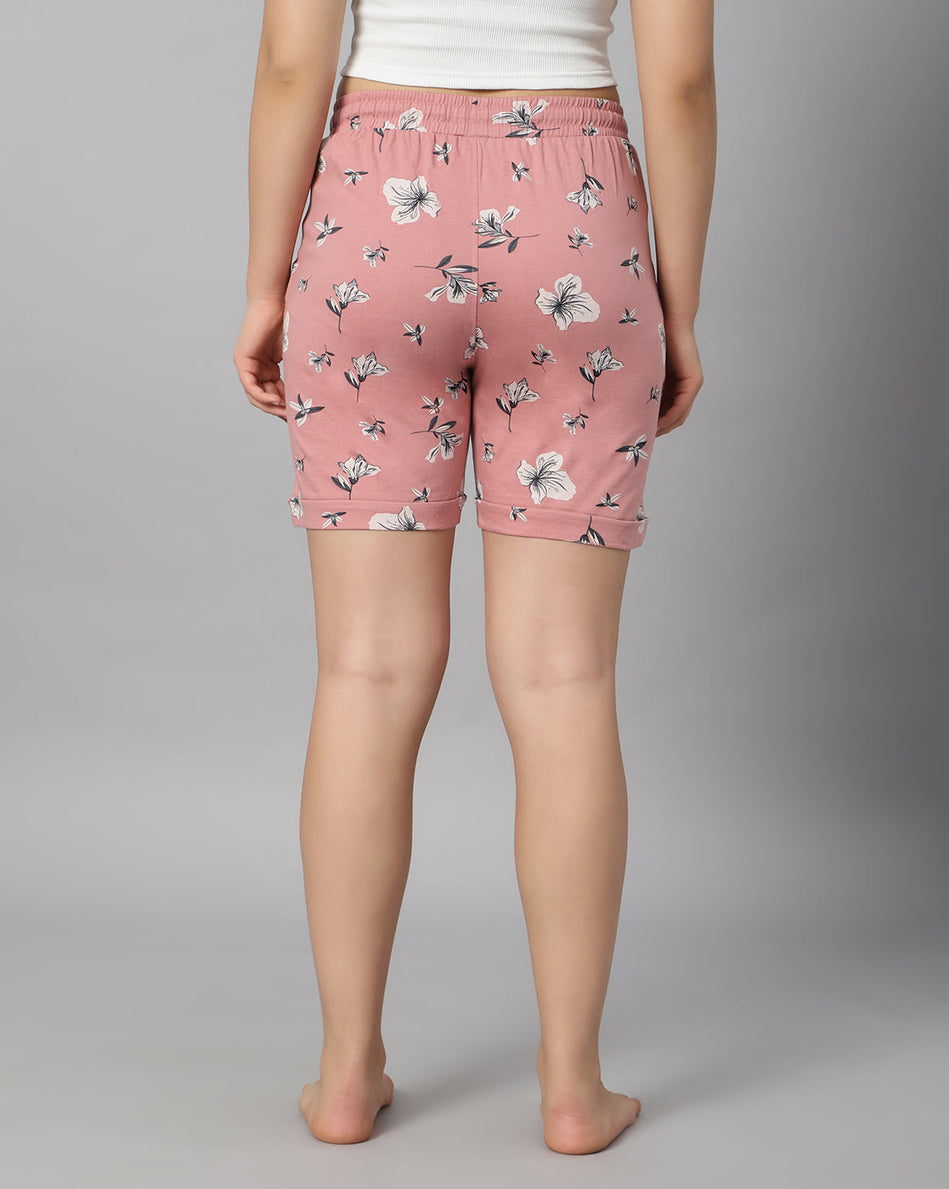 Bluenixie Women's Cotton Printed Short at Best Price