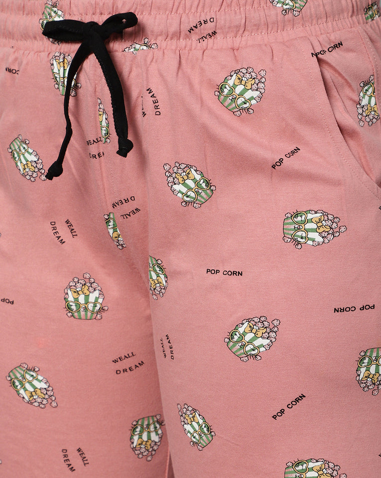 Bluenixie Women's Cotton Printed Short