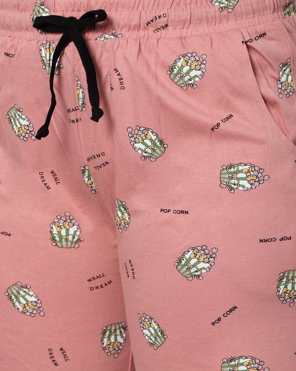 Bluenixie Women's Cotton Printed Short