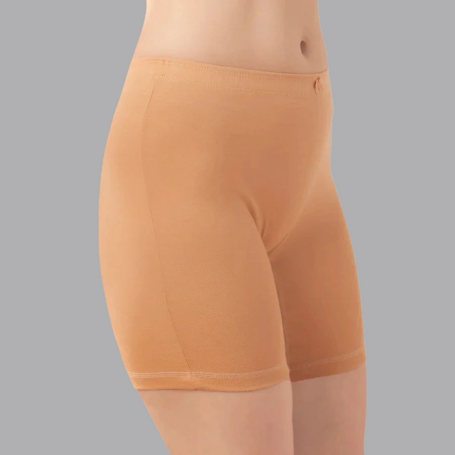 Bluenixie BNSL0020_Semilongs Anti Chaffing Stretch Cotton Boys Shorts