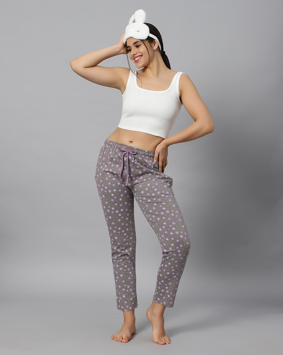 Bluenixie womens-Hosiery-Cotton-Printed-Pyjamas-Best-Price