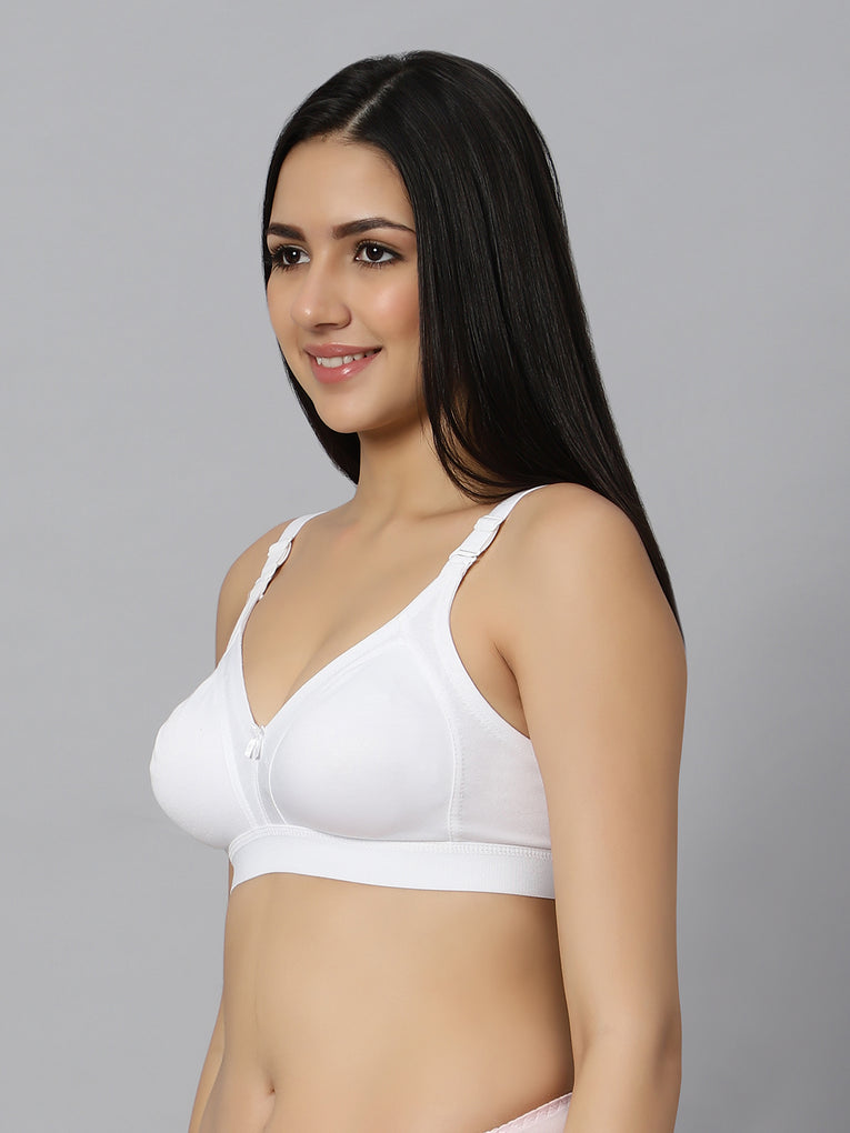Bluenixie BN2514_Teesta C & D Cups Cotton Rich Full Coverage T-Shirt Bra