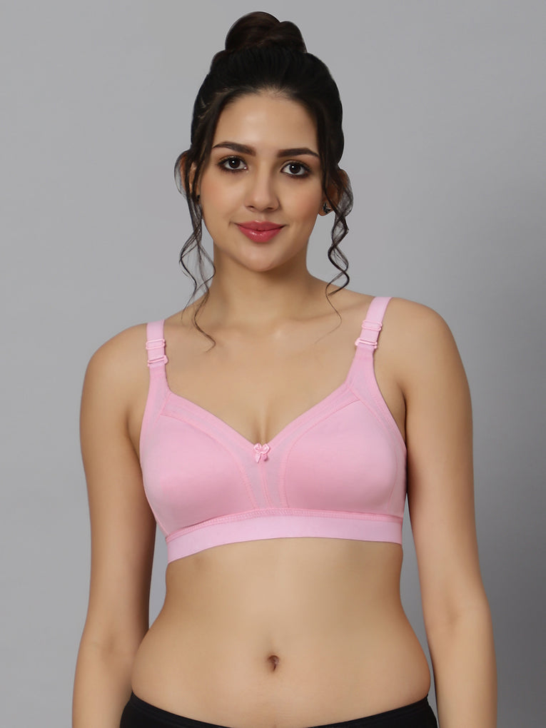 Bluenixie BN2514_Teesta C & D Cups Cotton Rich Full Coverage T-Shirt Bra