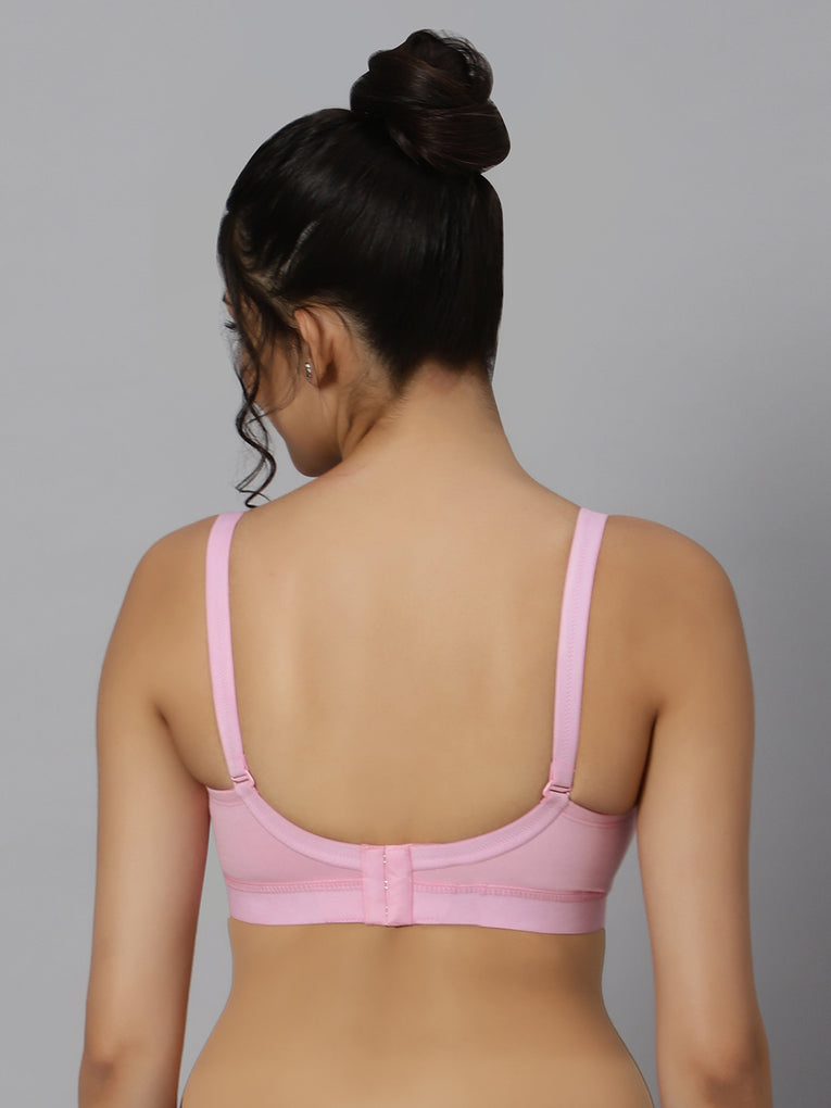 Bluenixie BN2514_Teesta C & D Cups Cotton Rich Full Coverage T-Shirt Bra