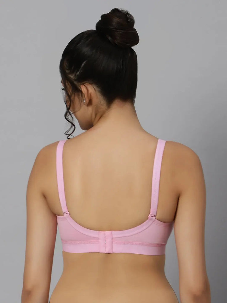 Bluenixie BN2514_Teesta C & D Cups Cotton Rich Full Coverage T-Shirt Bra