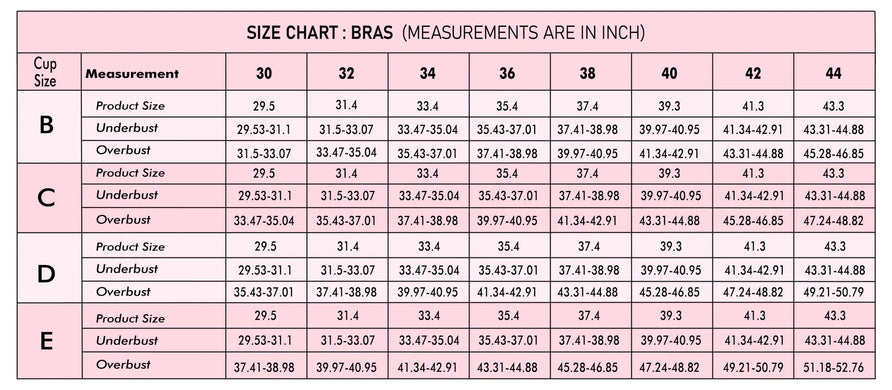 Bra Size Calculator for Indian Body Types - The Complete Guide