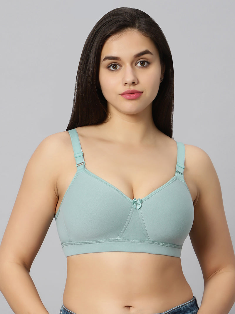 Blue Nixie Padded Full Coverage Bra-Style#BN2319