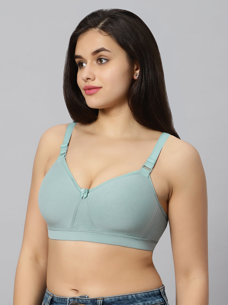 Blue Nixie Padded Full Coverage Bra-Style#BN2319