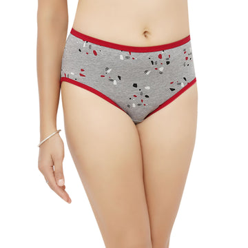 Bluenixie Cotton Printed Hipster Panties Pack of 3