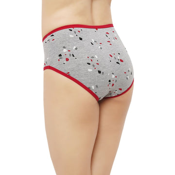Bluenixie Cotton Printed Hipster Panties Pack of 3