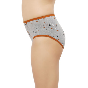 Bluenixie Cotton Printed Hipster Panties Pack of 3