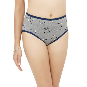 Bluenixie Cotton Printed Hipster Panties Pack of 3