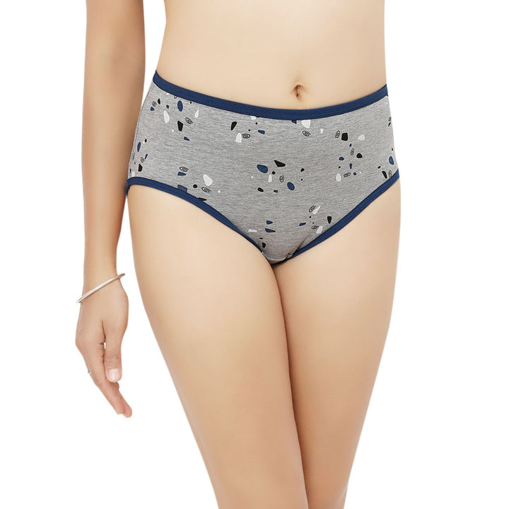 Bluenixie Cotton Printed Hipster Panties Pack of 3 