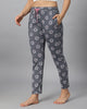 Hosiery Cotton Printed Pyjamas with both side zipper pocket - Bluenixie