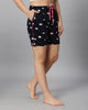 Bluenixie Shorts For Women With Both Side Pocket/Piping & Drawstring Closure at Best Price