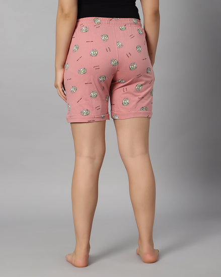 Bluenixie Women's Cotton Printed Short